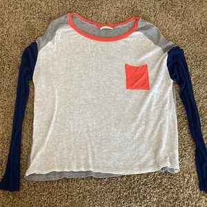 lightweight color block sweater